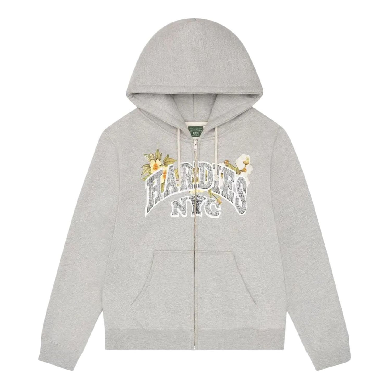 Denim Tears x Hardies Tears Zip Hoodie 'Grey' FW25TZH12372172