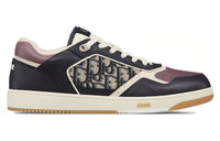 DIOR B27 Low Deep Blue Plum DIOR Oblique Jacquard