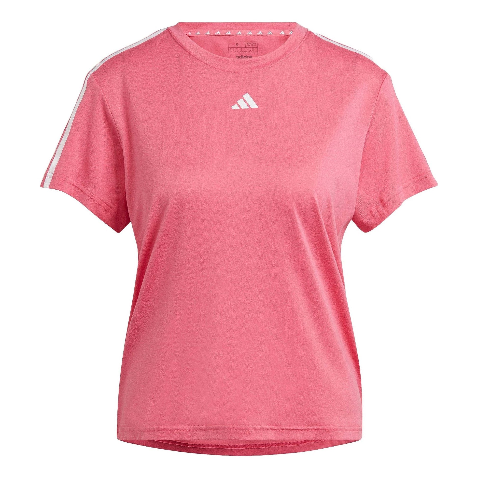 (WMNS) adidas Aeroready Train Essentials 3 Stripes T-shirt Asia Sizing 'Pink' HZ5688