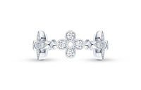 LOUIS VUITTON Dentelle Ring White Gold And Diamonds