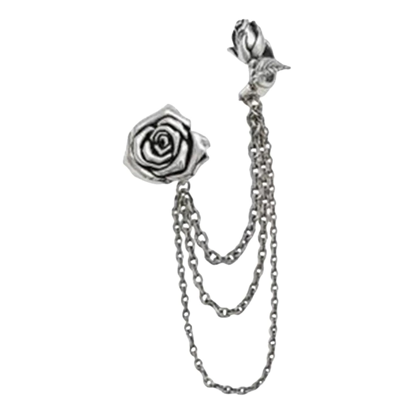 PECORA Rosa Rosa Shoes Jewelry 'Silver' PCR-001S3