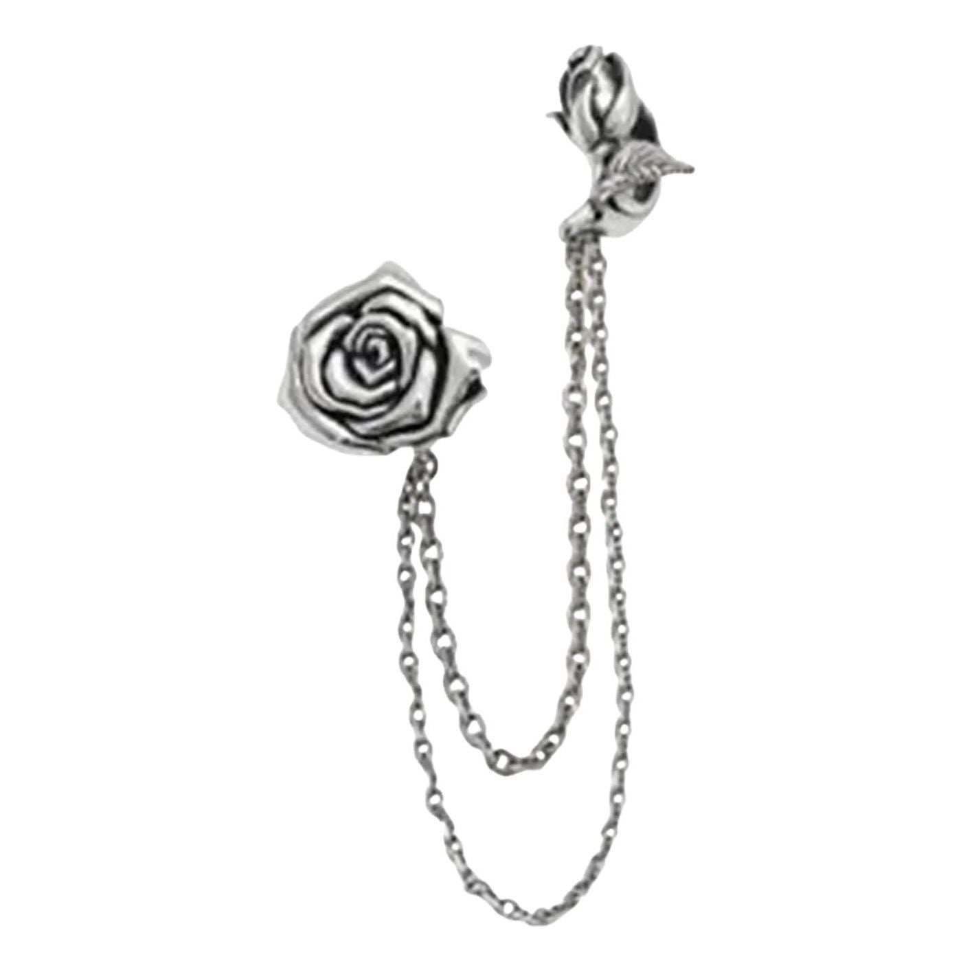 PECORA Rosa Rosa Shoes Jewelry 'Silver' PCR-001S2