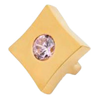 PECORA Quadrad Shoes Jewelry 'Gold' PCR-004GP