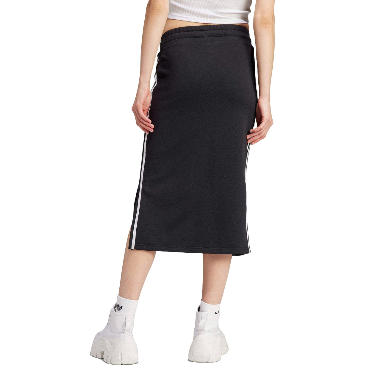 (WMNS) adidas 3-Stripes Skirt Asia Sizing 'Black White' IR9804