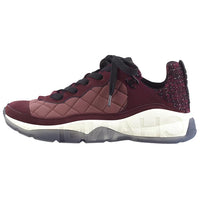 CHANEL Low-Top Casual Shoes Women's Burgundy