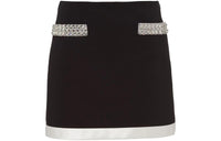 MIU MIU Casual Short Skirts Women's Black