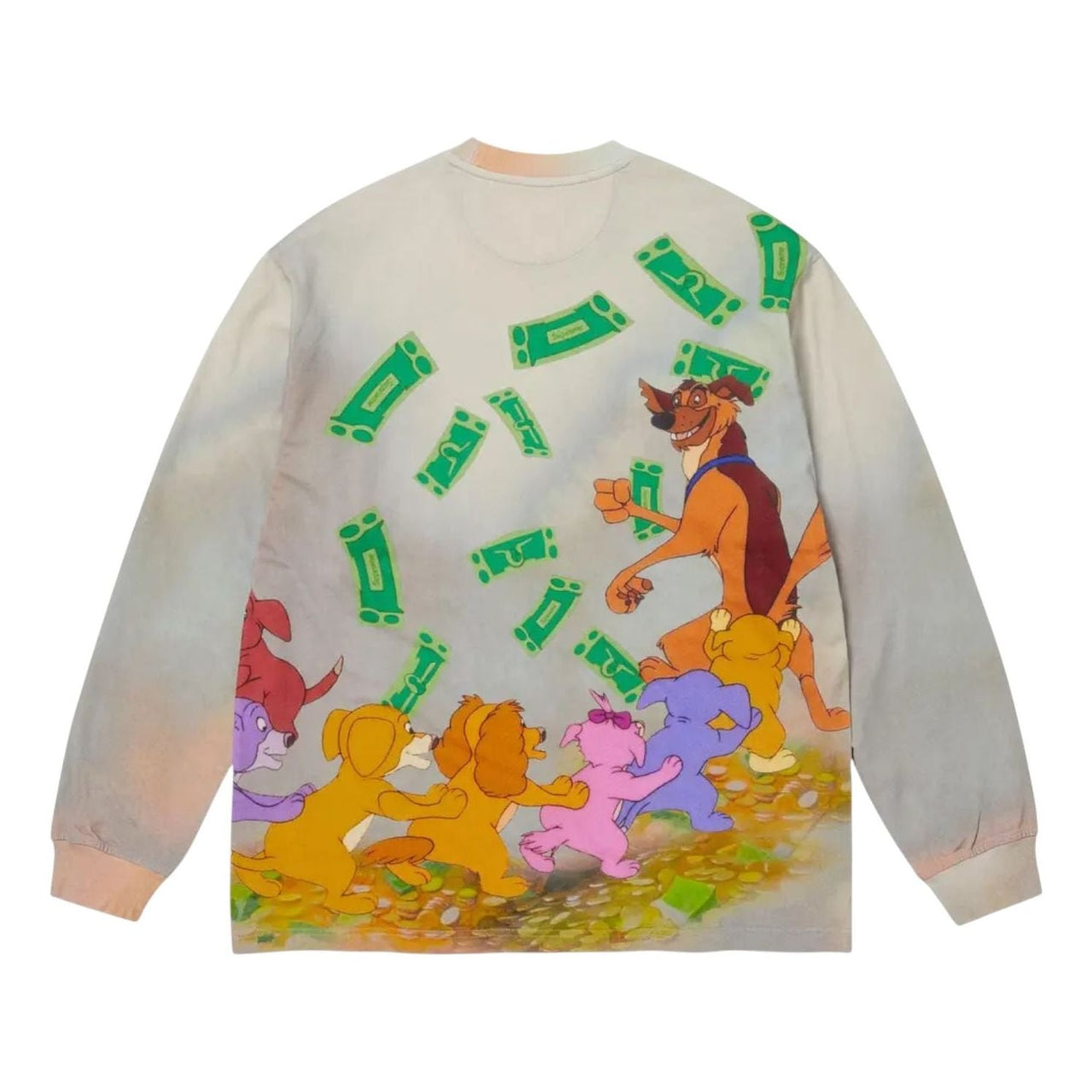 Supreme All Dogs Go To Heaven Long-Sleeve T-Shirt 'Day' FW25KN99-DAY