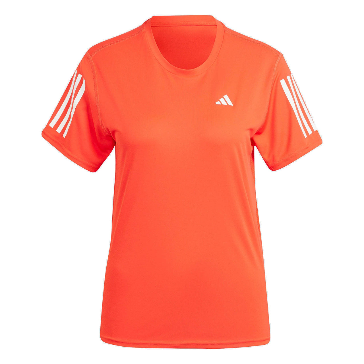 (WMNS) adidas Own The Run T-Shirt Asia Sizing 'Orange White' IL4129