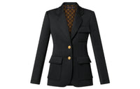 LOUIS VUITTON Business Suit Women's Black