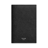 CELINE Grain Calfskin Card Holder Men's Black