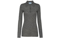 PRADA Ribbed Polo Shirt
