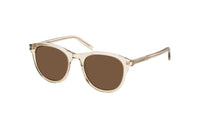 SAINT LAURENT Plastic Oval Sunglasses Unisex Yellow