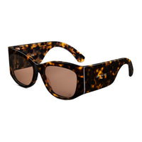 DIOR Acetate Rectangular Sunglasses Women's Brown