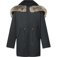 LOUIS VUITTON Winter Parka With Shearling Hood