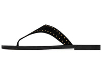 SAINT LAURENT Slide Slippers Women's Black