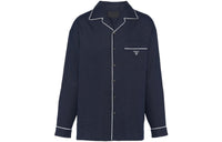 PRADA Shirts Men Marine Blue