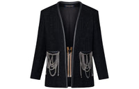 LOUIS VUITTON SS24 Jackets Coats Women's Black