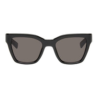 SAINT LAURENT Eyewear Logo print Square frame Sunglasses