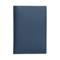 HERMES MC² Euclide Epsom Calfskin Card Holder Men's 7U Navy Navy