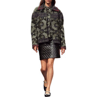 CHANEL 24 New Fall And Winter Arrivals Leather Short Skirts Women's Black