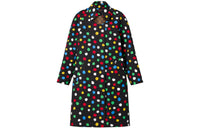 LOUIS VUITTON X Yayoi Kusama Painted Dots Trench Coat Black