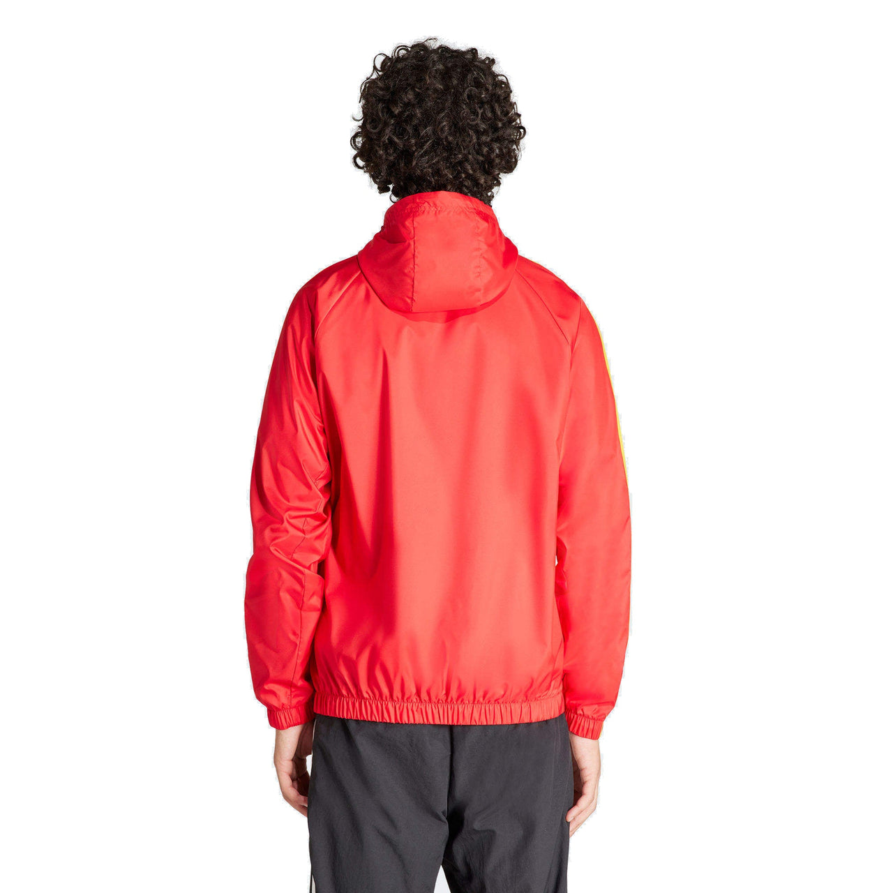 adidas Spain DNA Windbreaker Asia Sizing 'Red Yellow' IU2124