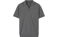 Loro Piana Polo Shirts Men Gray