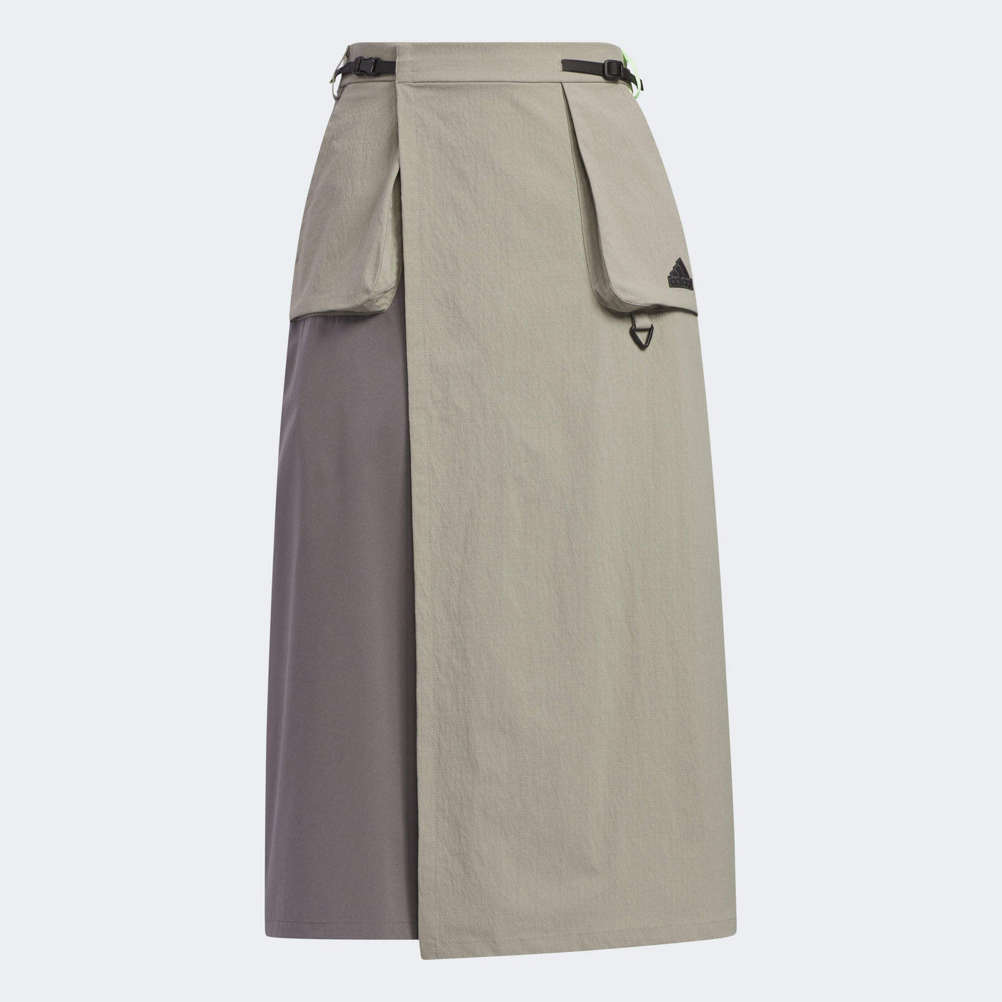 (WMNS) adidas City Escape Cargo Skirt Asia Sizing 'Grey' JE8585