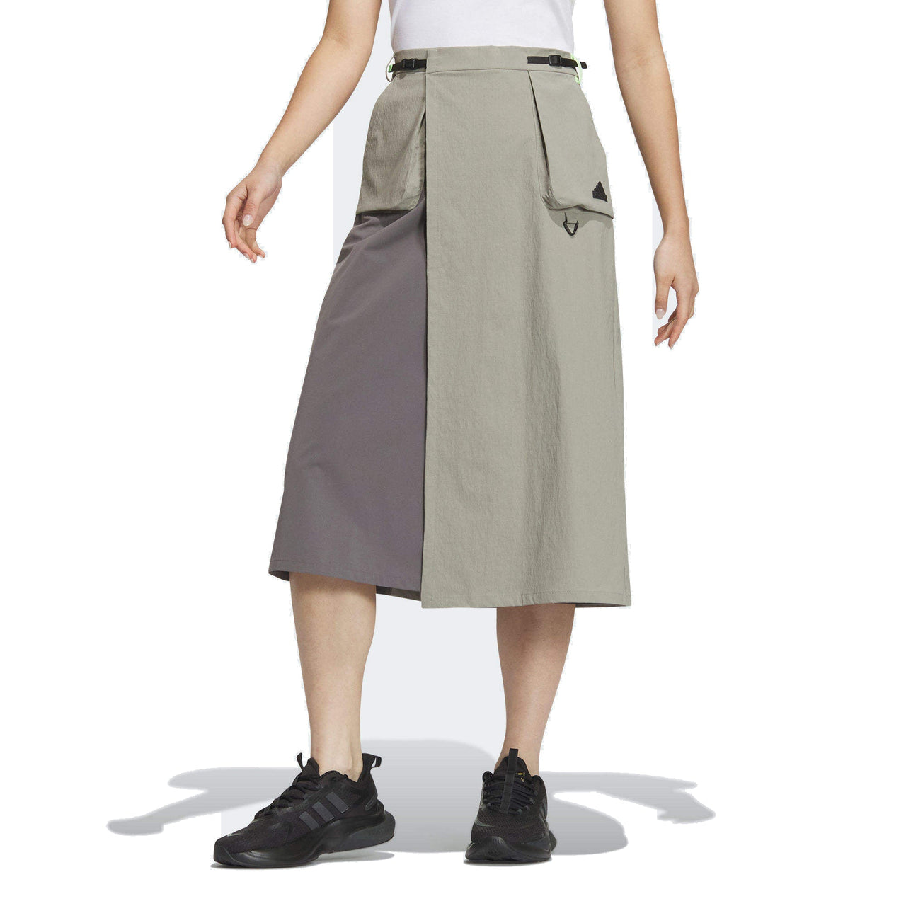 (WMNS) adidas City Escape Cargo Skirt Asia Sizing 'Grey' JE8585