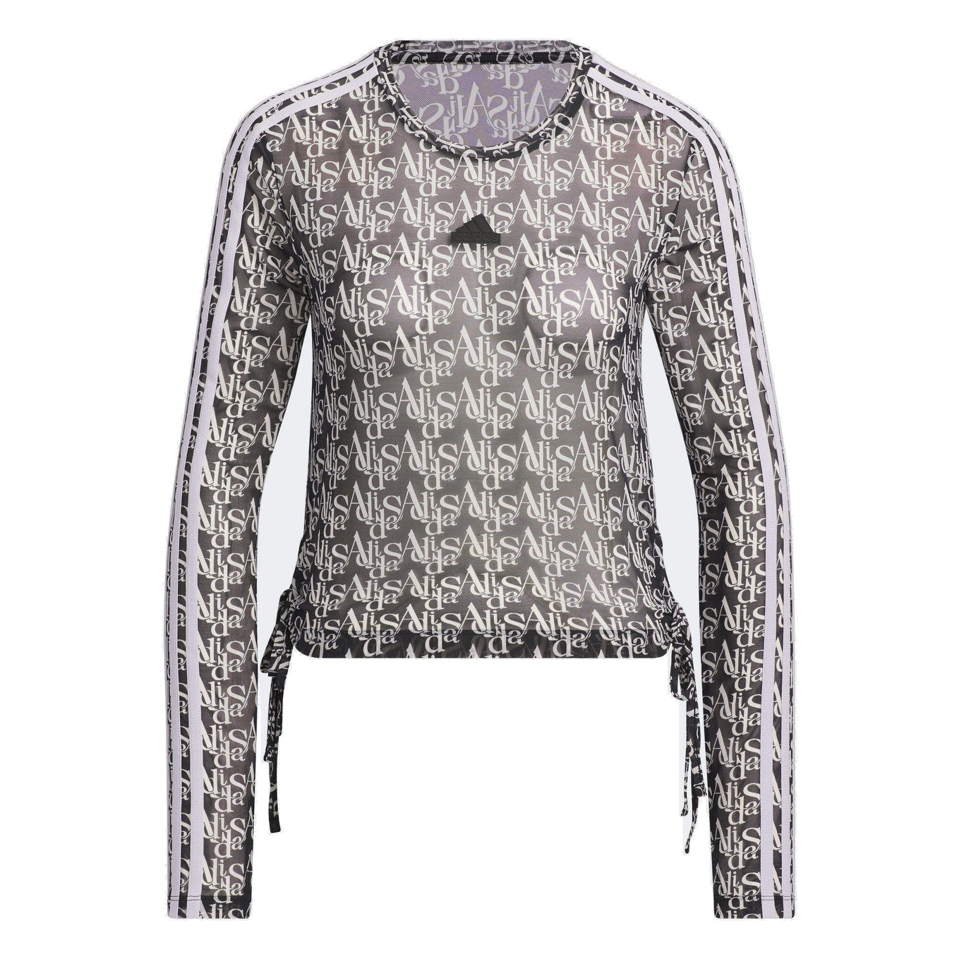 (WMNS) adidas Dance Long Sleeve T-Shirt Asia Sizing 'Black White' JI9790