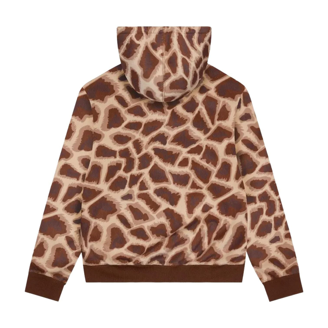 Denim Tears Faux Fur Animal Wreath Hoodie 'Brown' FW25THD12162148