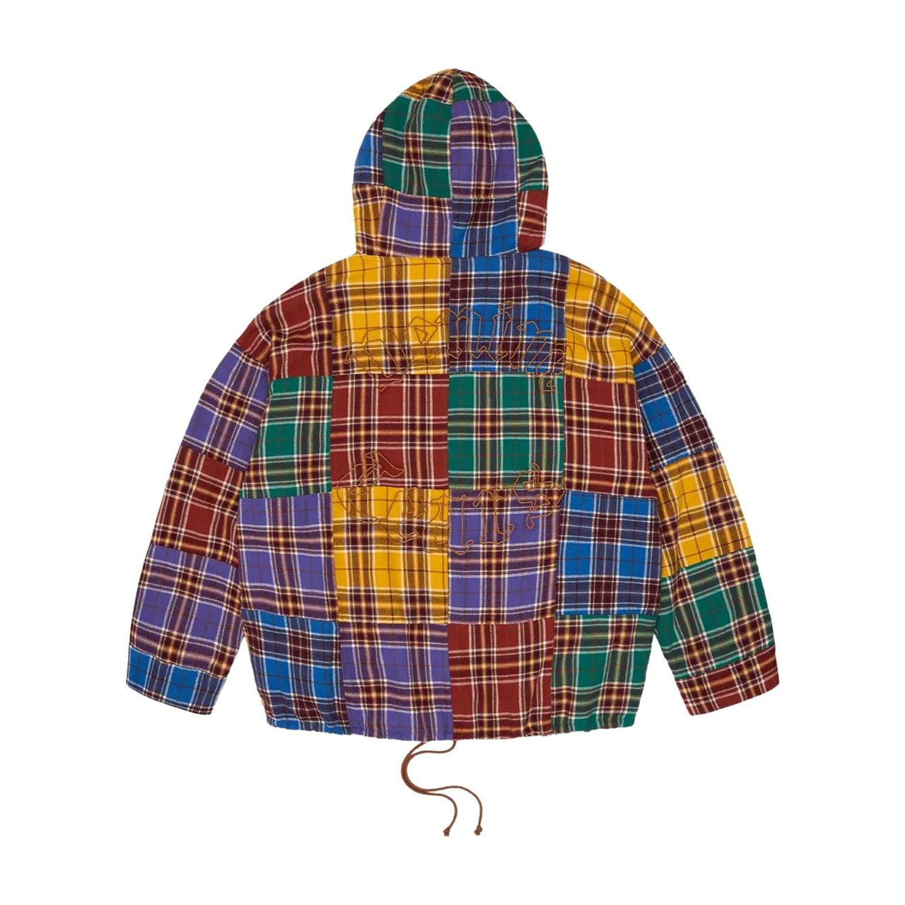 Denim Tears MVP Plaid Patchwork Pullover 'Multicolor' FW25TCN10961987