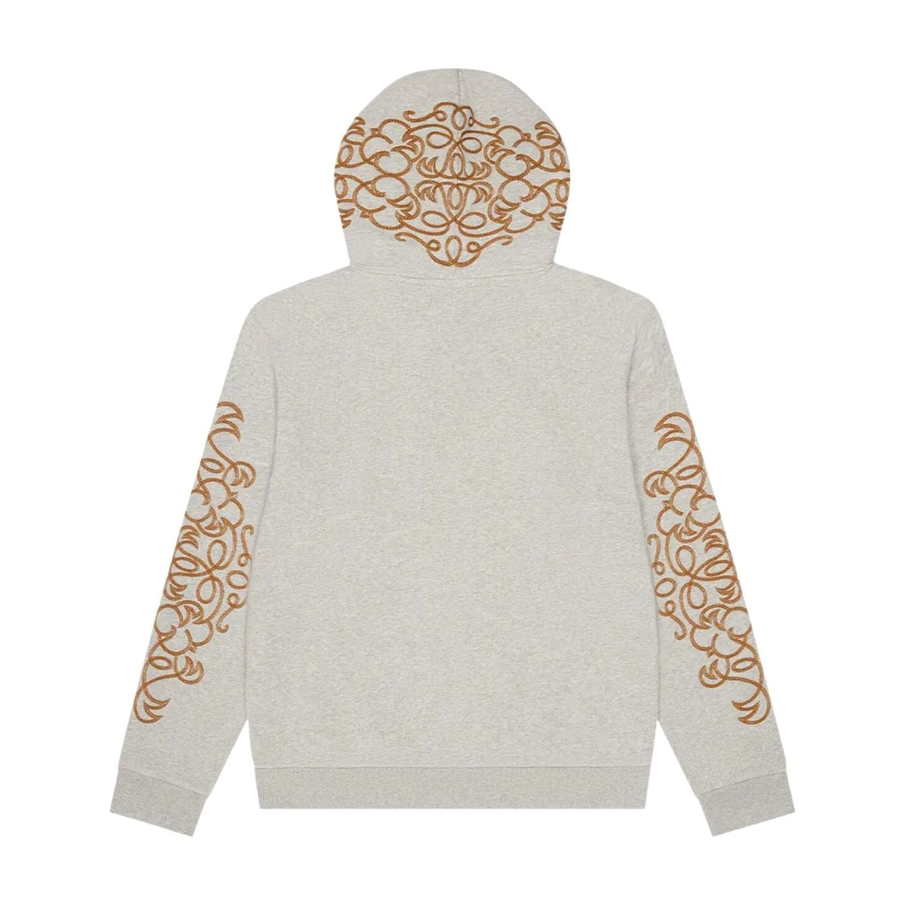 Denim Tears Western Embroidered Hoodie 'Grey' FW25TOH11542076
