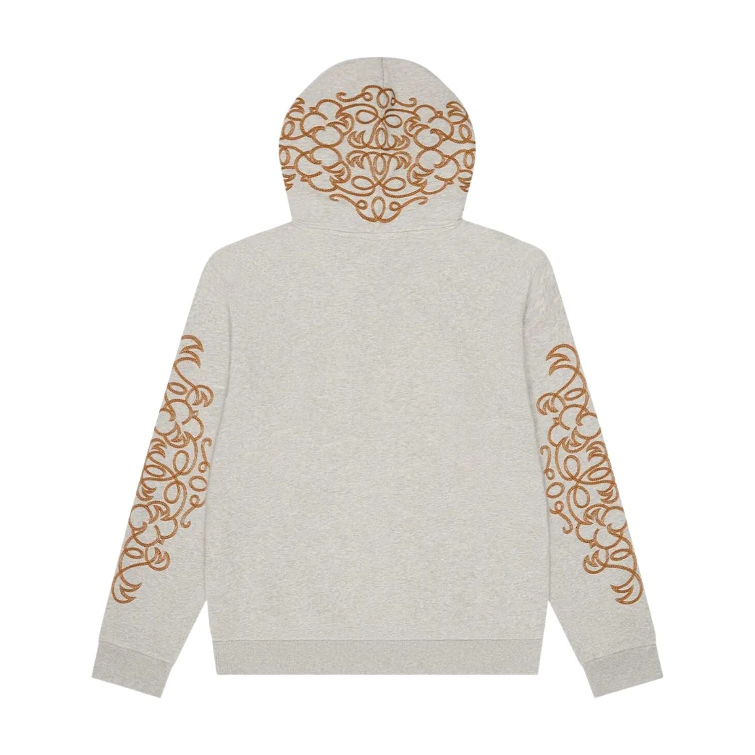Denim Tears Western Embroidered Hoodie 'Grey' FW25TOH11542076