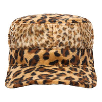 Denim Tears Faux Fur Giraffe Print Cap 'Multicolor' FW25ABC11392064