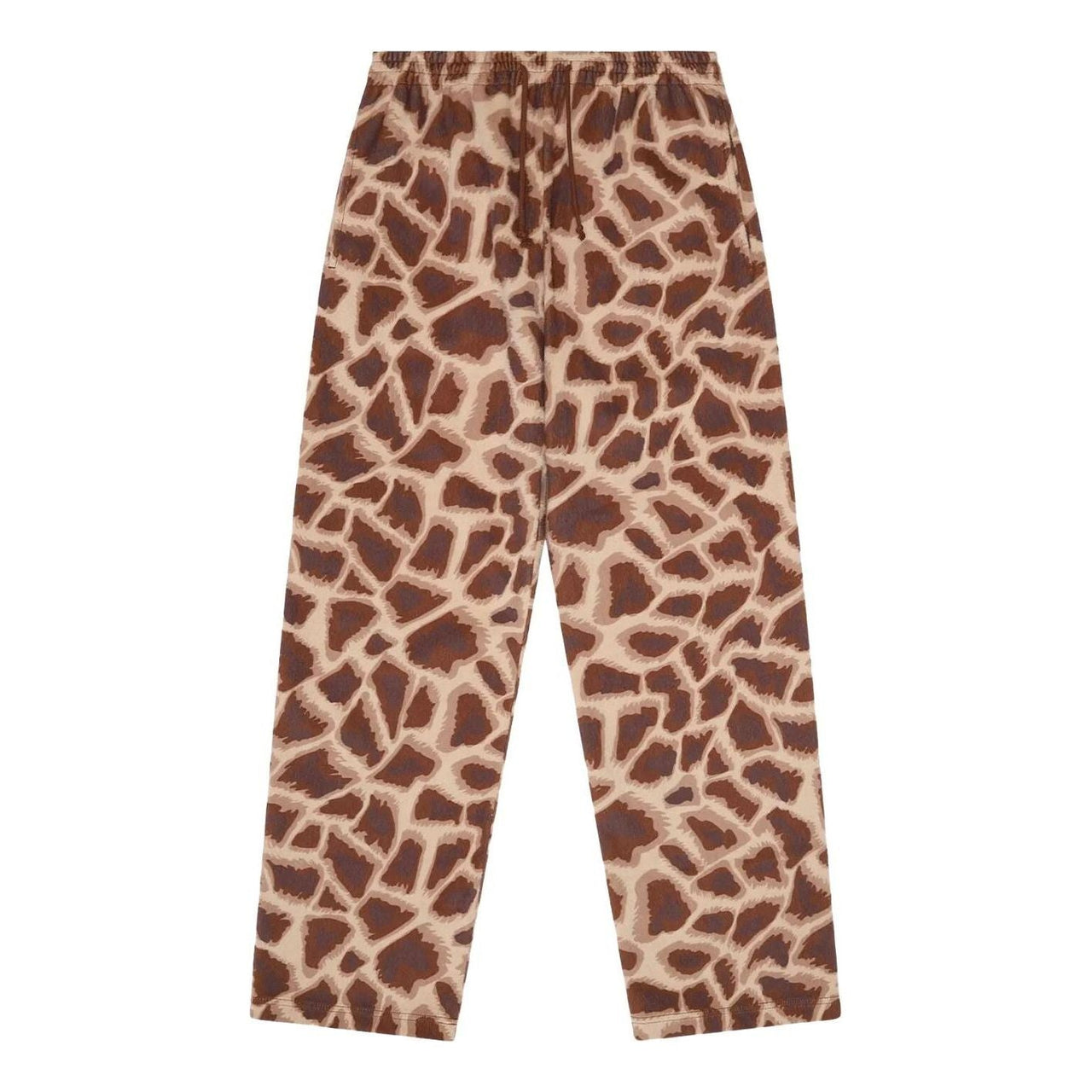Denim Tears Faux Fur Giraffe Print Sweatpant 'Brown' FW25BAS12172149