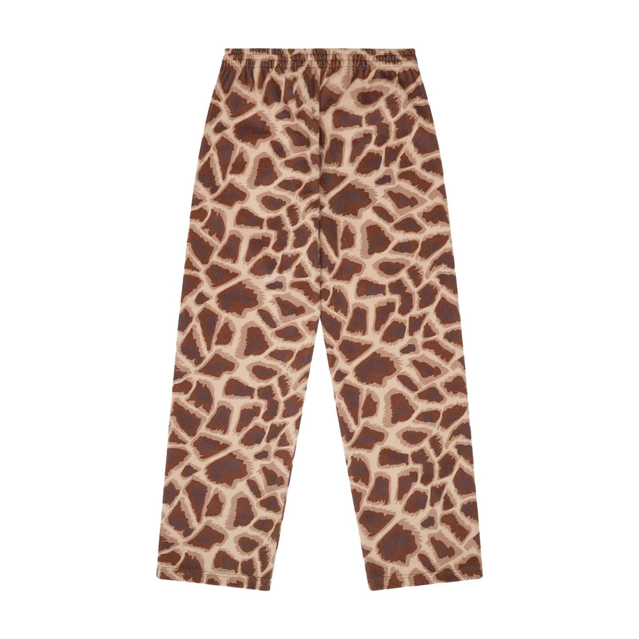 Denim Tears Faux Fur Giraffe Print Sweatpant 'Brown' FW25BAS12172149