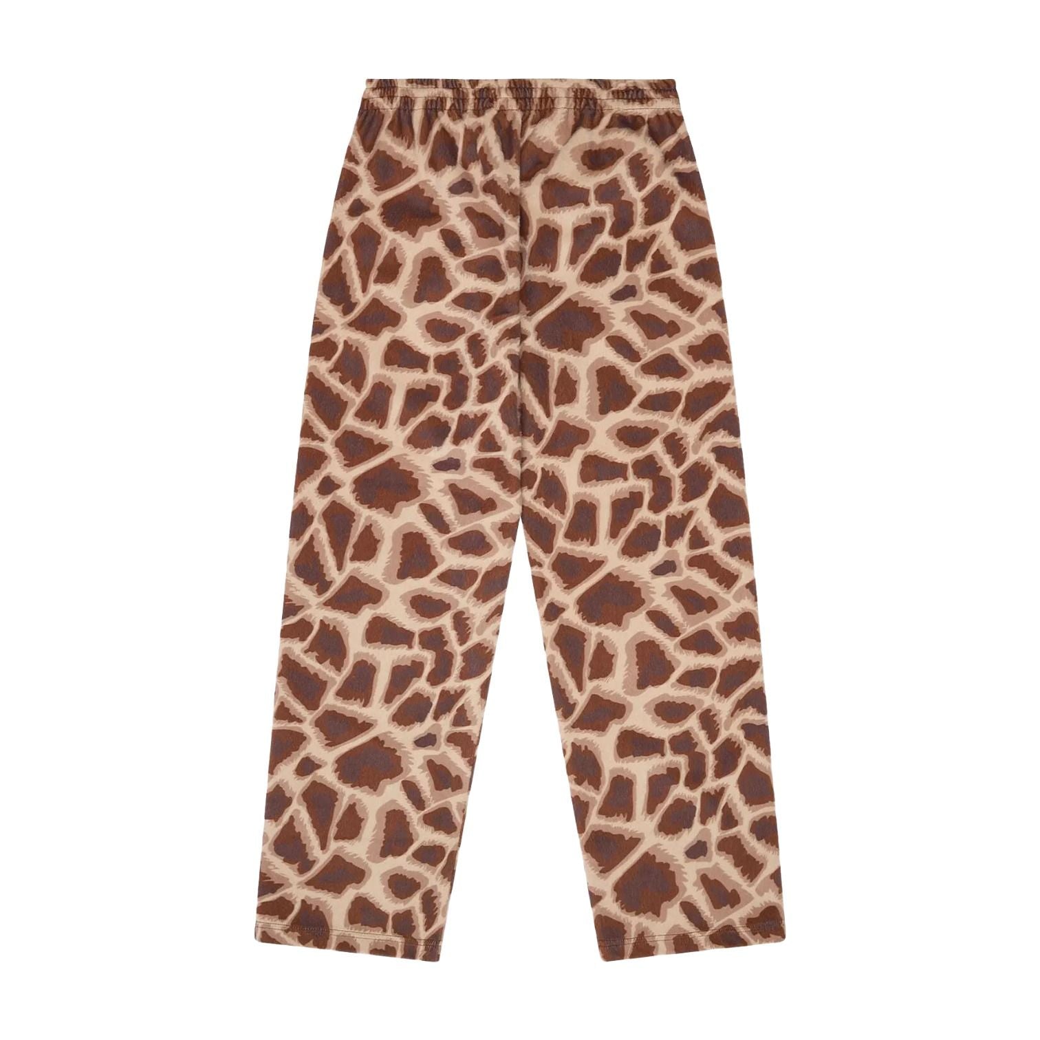Denim Tears Faux Fur Giraffe Print Sweatpant 'Brown' FW25BAS12172149