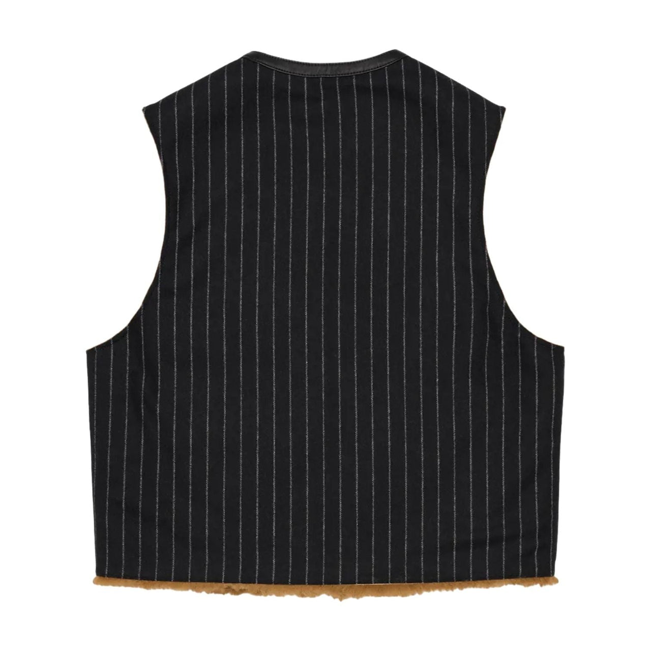 Denim Tears Reversible Pinstripe Shearling Vest 'Multicolor' FW25OAL11061995