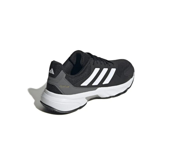 adidas CourtJam Control 3 Tennis Shoes 'Black White' IF0458