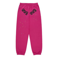 Sp5der Angel Number Sweatpant 'Pink' SB017FW25PNK