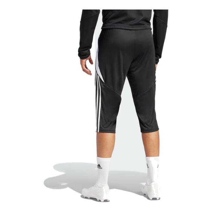 adidas Tiro 24 3/4 Pants Asia Sizing 'Black White' IJ7671