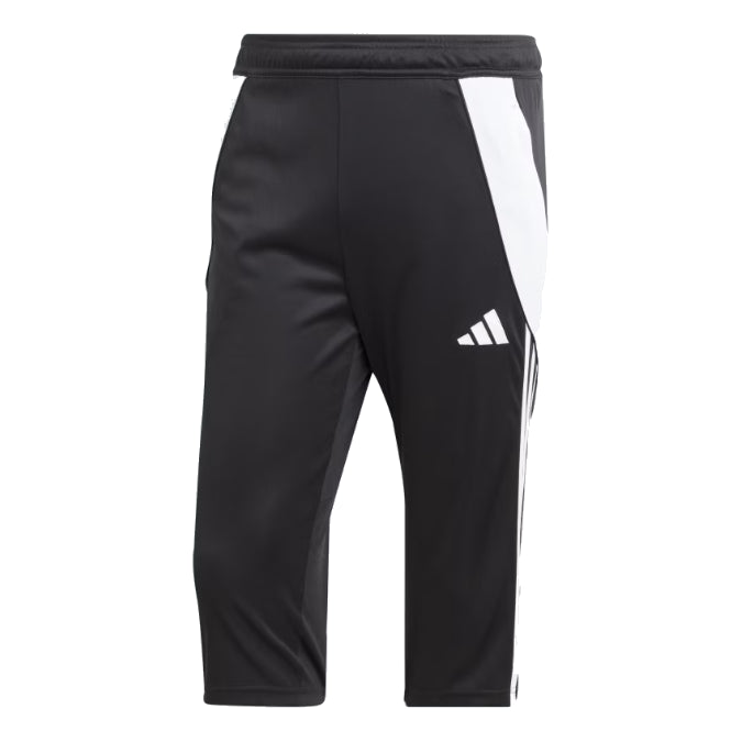 adidas Tiro 24 3/4 Pants Asia Sizing 'Black White' IJ7671