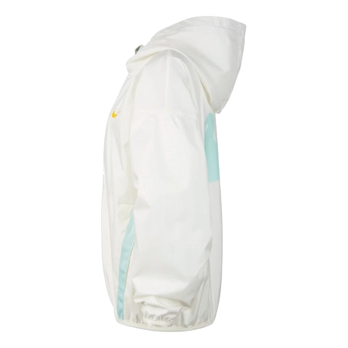 (GS) Nike Woven Jacket 'White Blue Yellow' HF1125-133