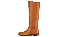 DIOR Knee-high Boots 1.5cm Women's Brown