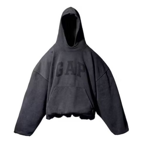 Yeezy Gap Engineered by Balenciaga SS22 Dove Hoodie 'Black' 460551-03