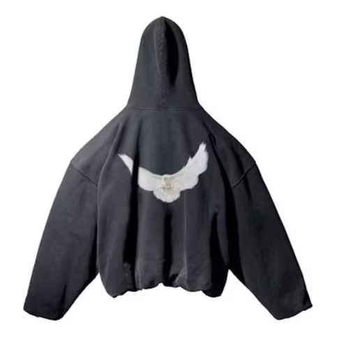 Yeezy Gap Engineered by Balenciaga SS22 Dove Hoodie 'Black' 460551-03