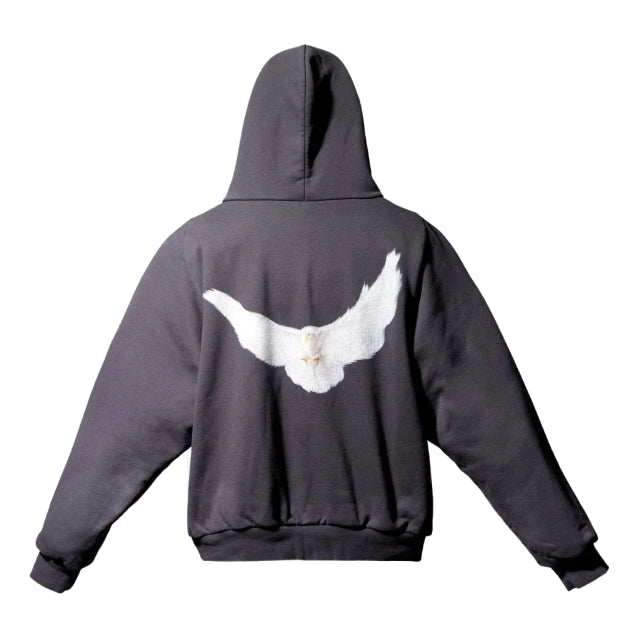 Yeezy Gap Engineered By Balenciaga SS22 Dove Shrunken Hoodie 'Black' 471280-04