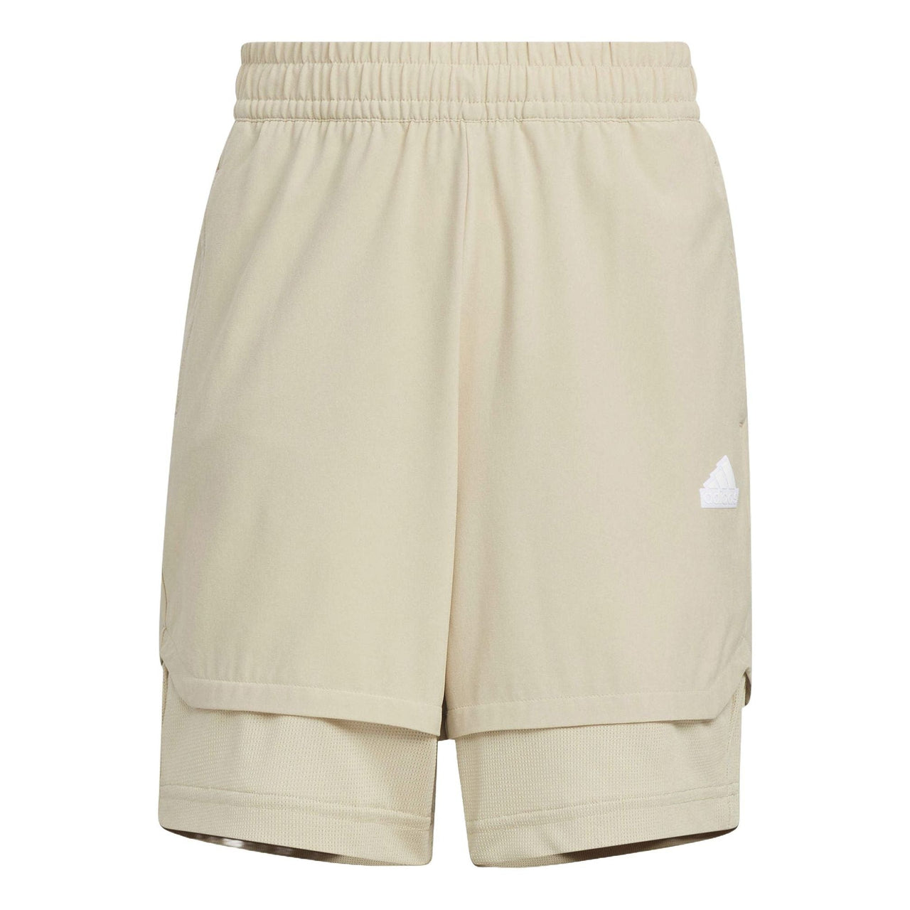 (GS) adidas Sportswear Shorts Asia Sizing 'Beige' IT1798