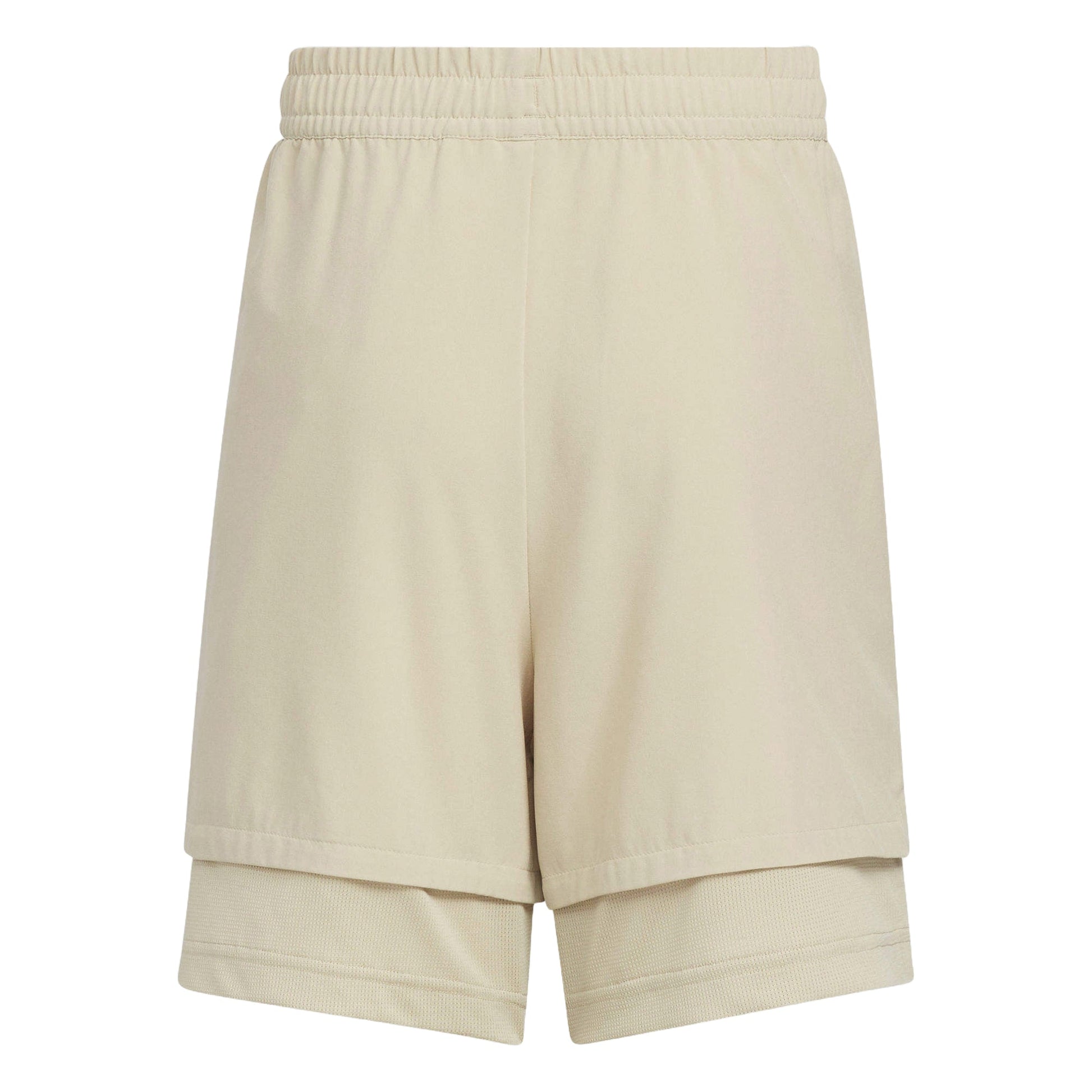 (GS) adidas Sportswear Shorts Asia Sizing 'Beige' IT1798